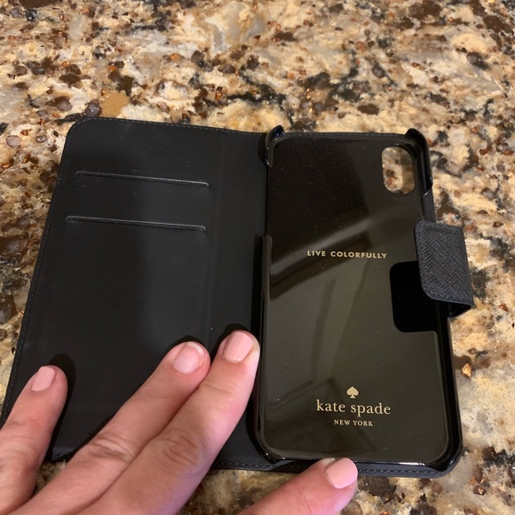 Kate Spade iPhone Xs wallet case - Picture 3 of 3
